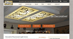 Desktop Screenshot of fluorescentgallery.com