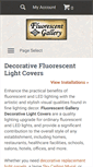 Mobile Screenshot of fluorescentgallery.com