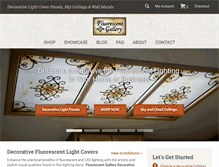 Tablet Screenshot of fluorescentgallery.com